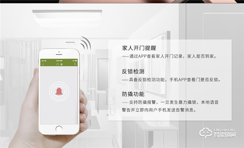 鎖樂智能鎖 指紋密碼鎖網絡智能鎖