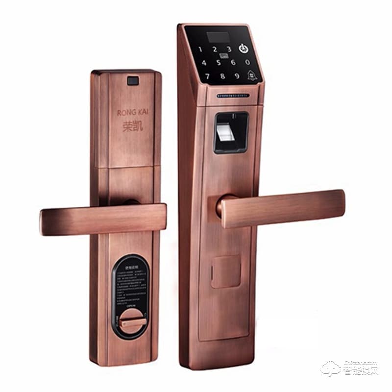 耀達智能鎖 858H時尚電子密碼指紋鎖