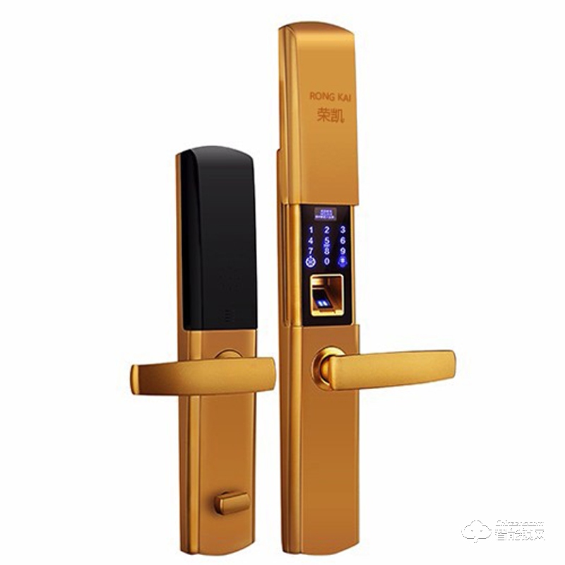 耀達智能鎖 319G時尚滑蓋密碼指紋鎖