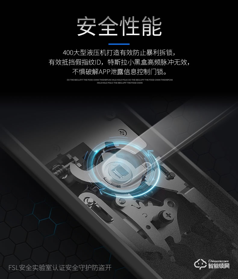 FSL智能鎖 Z1-M102A/R全自動(dòng)智能電子門鎖