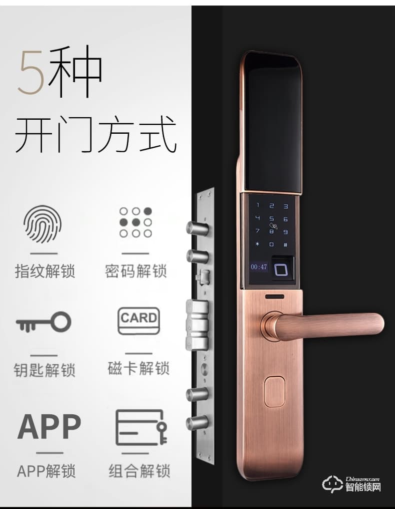 科羅格智能鎖 MG-621家用防盜門大門鎖