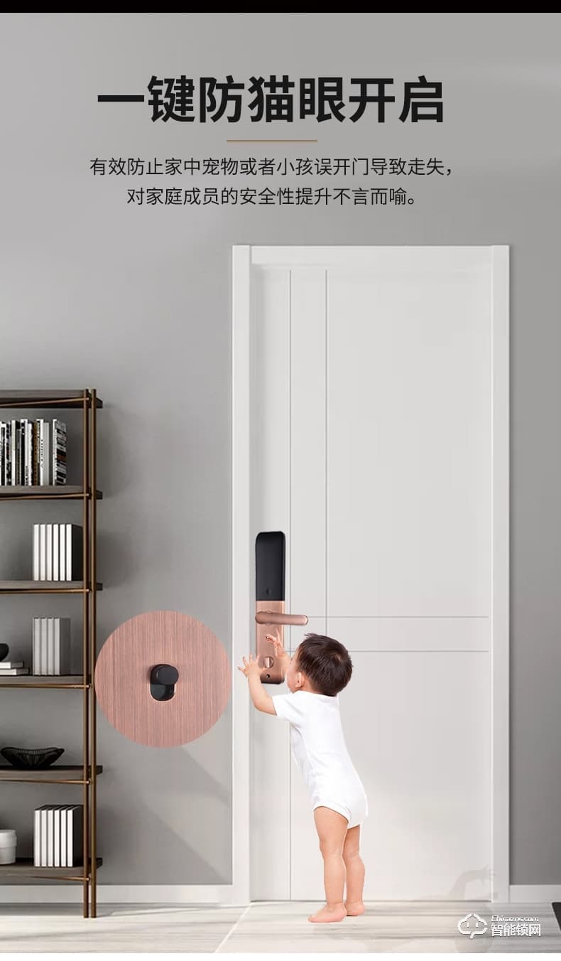 科羅格智能鎖 MG-621家用防盜門大門鎖