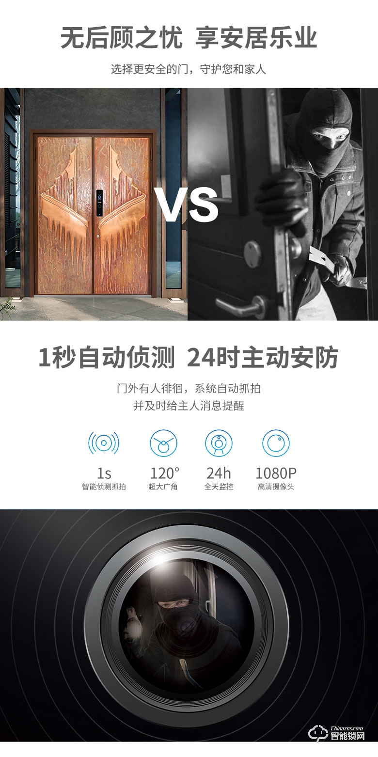 菲馬仕智能門 S900智能防盜門家用入戶門