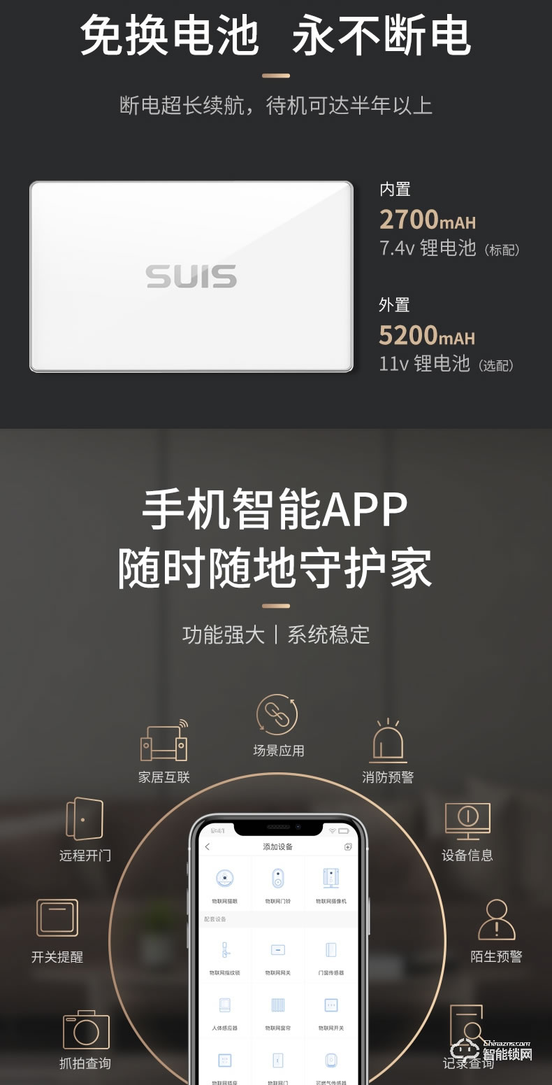 菲馬仕智能門 M300J1高端定制智能門裝甲門