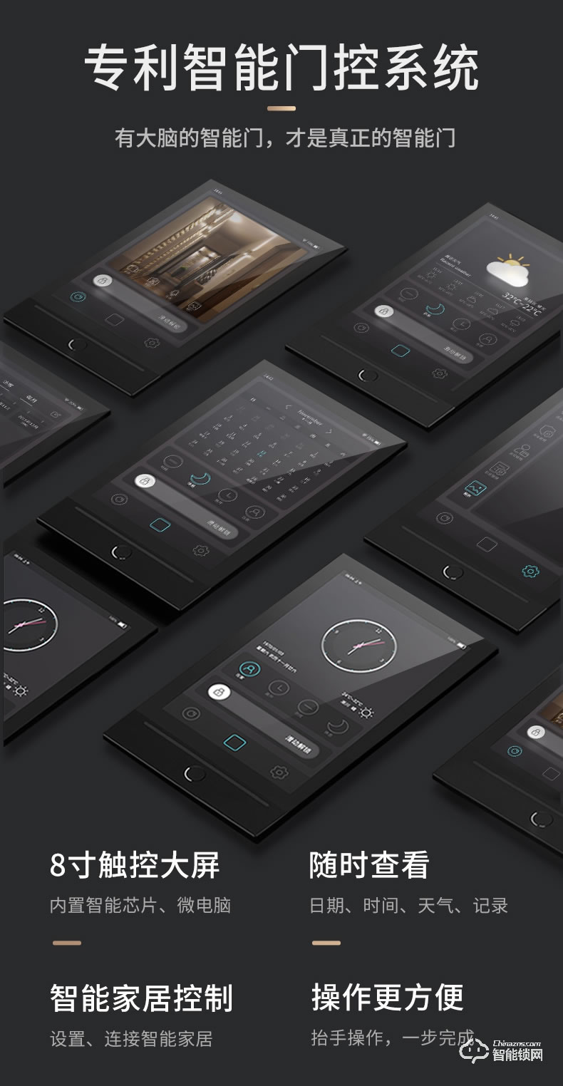 菲馬仕智能門 M500A1智能防盜門甲級門