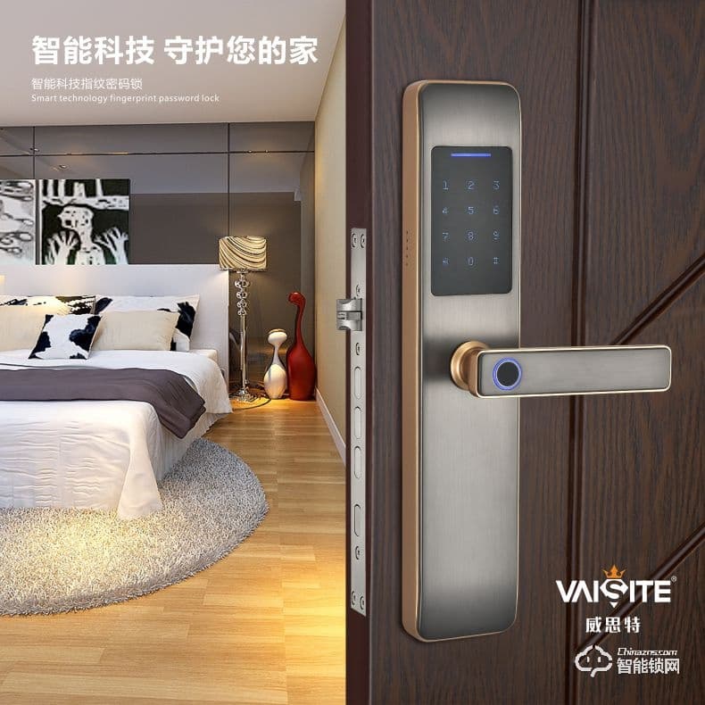 威思特智能鎖 P12室內(nèi)木門指紋鎖