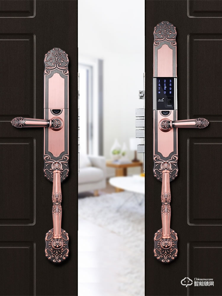 巨石智慧智能鎖 HR-L2X自動豪華別墅指紋鎖