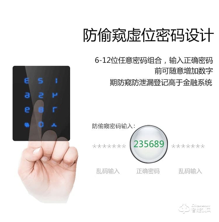 科林達智能鎖 K9B家用指紋密碼磁卡鎖