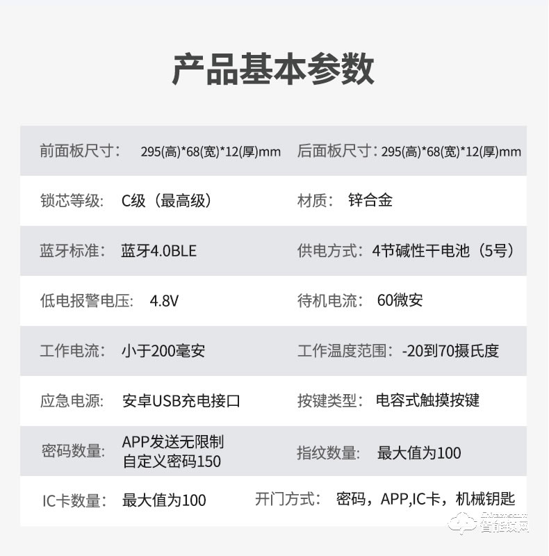 宅邦智能鎖 青春版智能門鎖密碼鎖