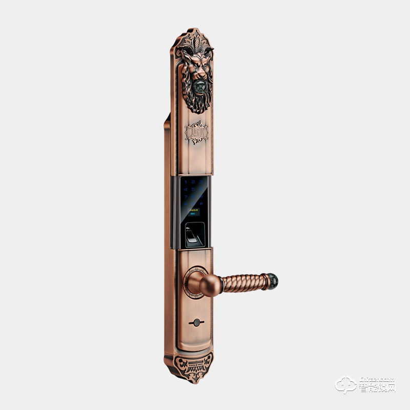 雅努斯智能鎖 豪華別墅門指紋鎖