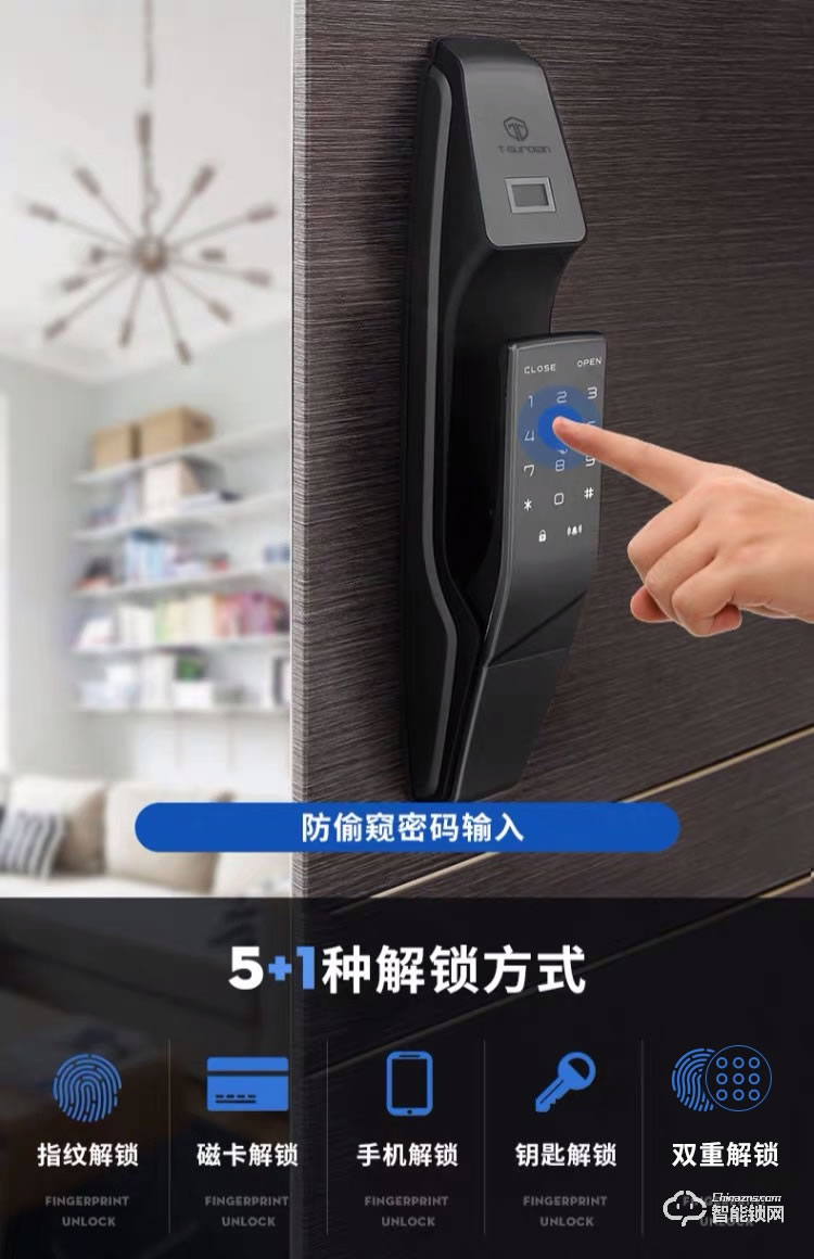 挺固智能門 華爾街系列甲級安全防盜門