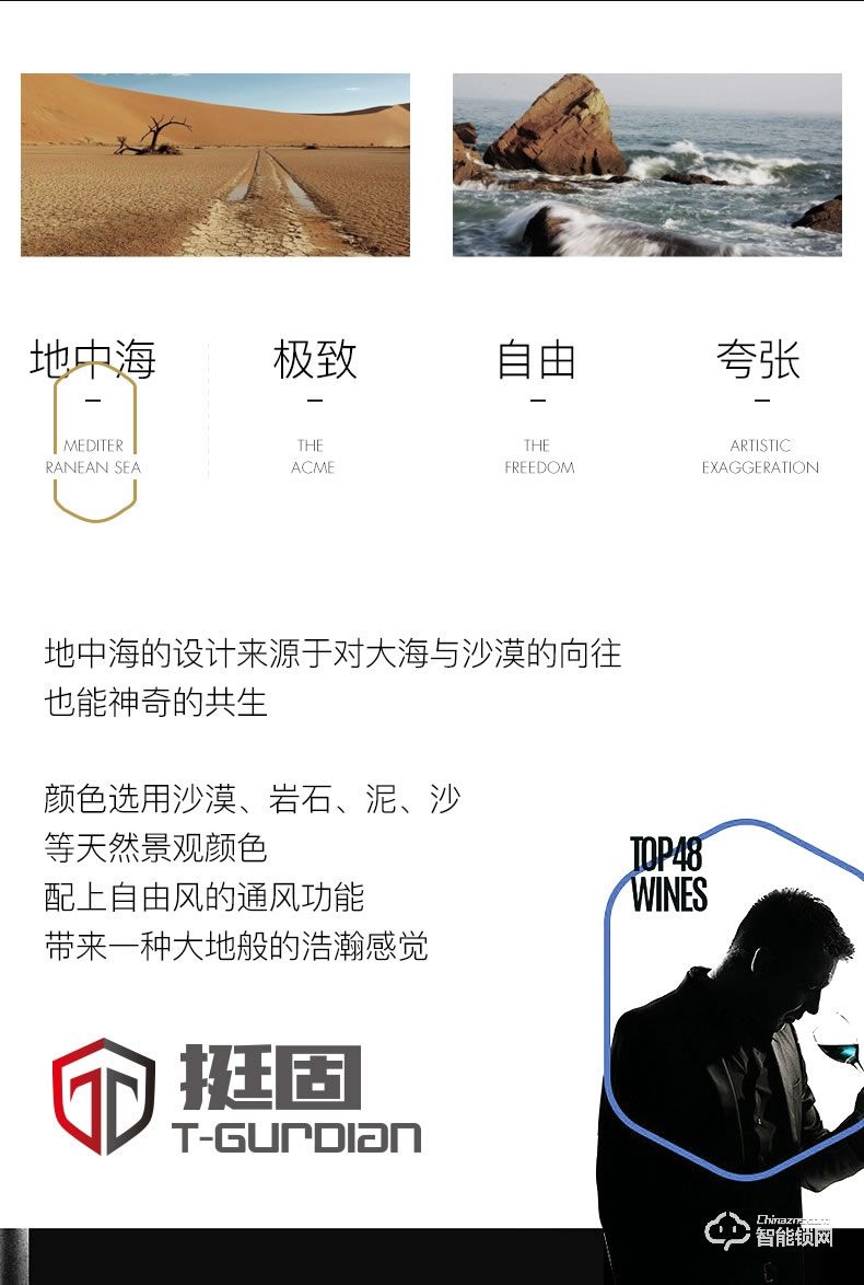 挺固智能門 地中海系列進戶門入戶門智能門