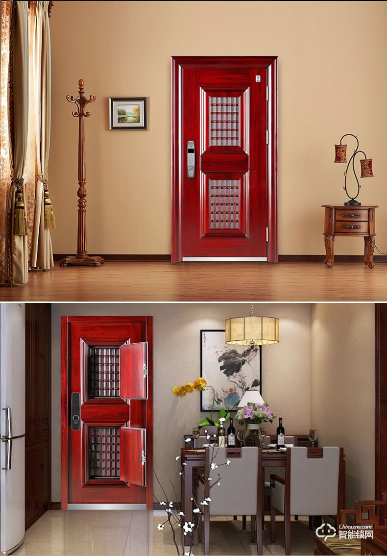 挺固智能門 地中海系列進戶門入戶門智能門