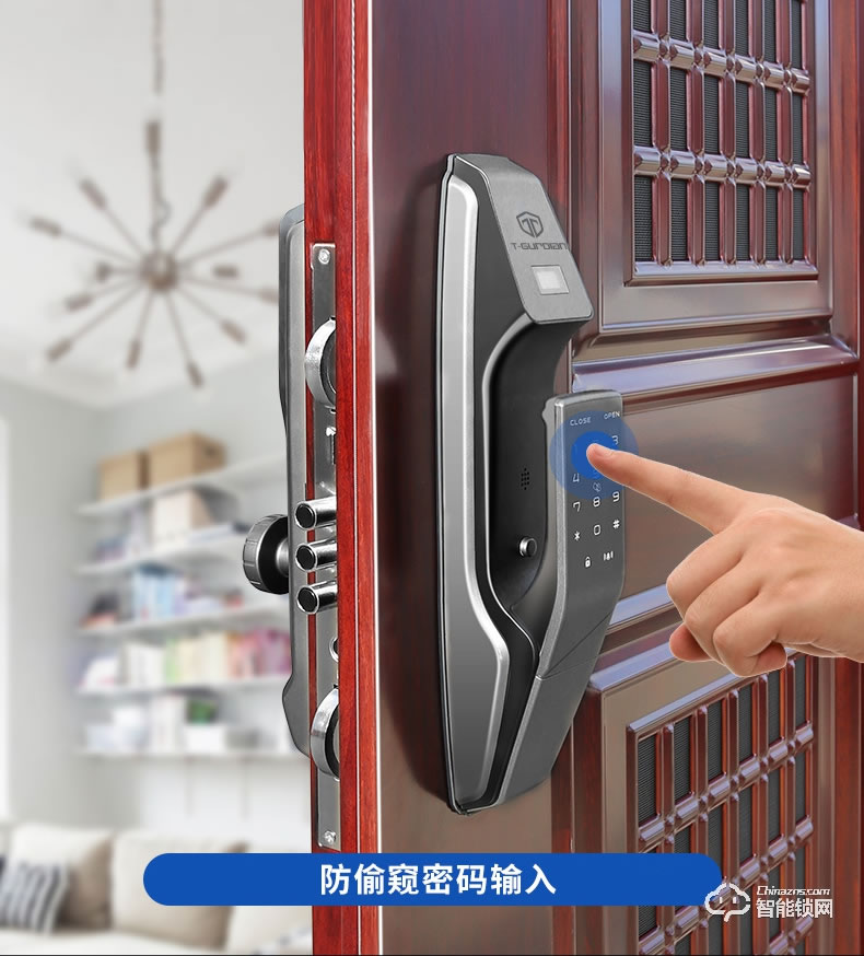 挺固智能門 地中海系列進戶門入戶門智能門