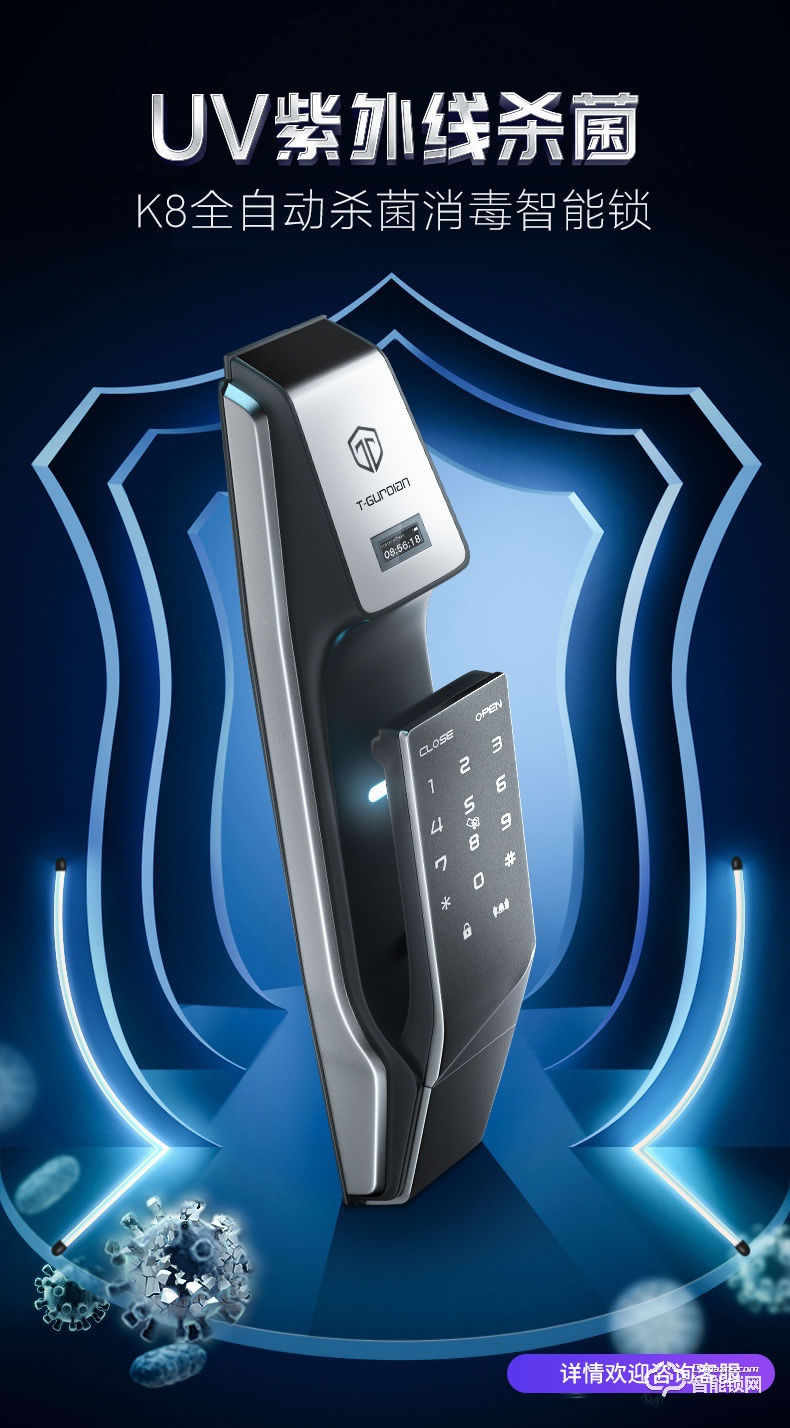 挺固智能門 彼得堡系列甲級子母門防盜門