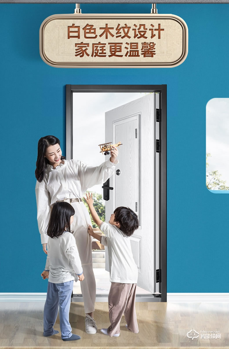 挺固智能門 夏威夷系列進戶門入戶大門