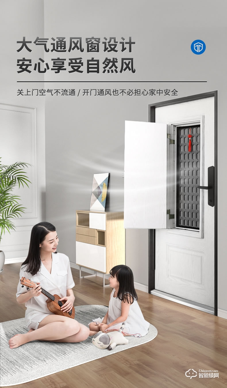 挺固智能門 夏威夷系列進戶門入戶大門