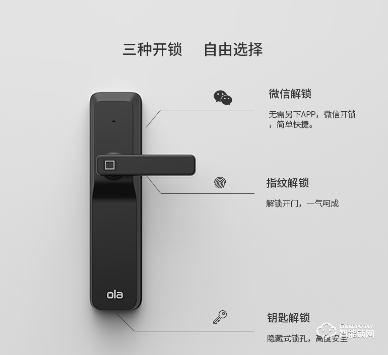 歐樂智能鎖 X Pro家用指紋鎖防盜門鎖