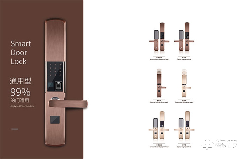 CK智能鎖 RX0802防盜門(mén)木門(mén)智能門(mén)鎖