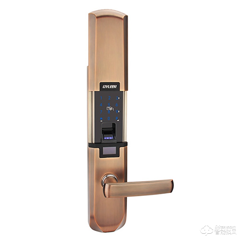 歐儷智能鎖 ZD90滑蓋指紋密碼智能鎖