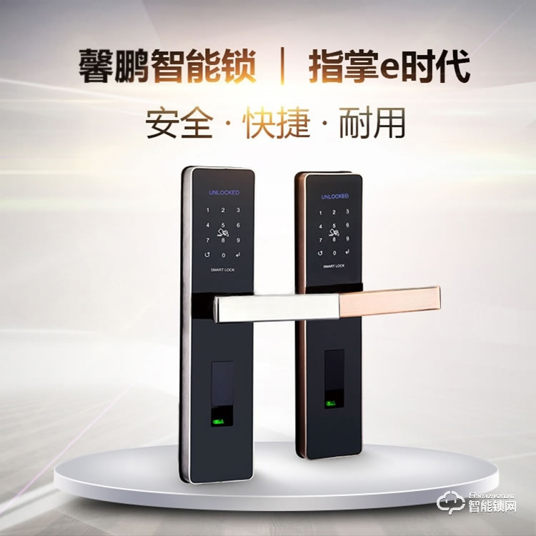 馨鵬智能鎖 XPS-09家用半自動房門鎖