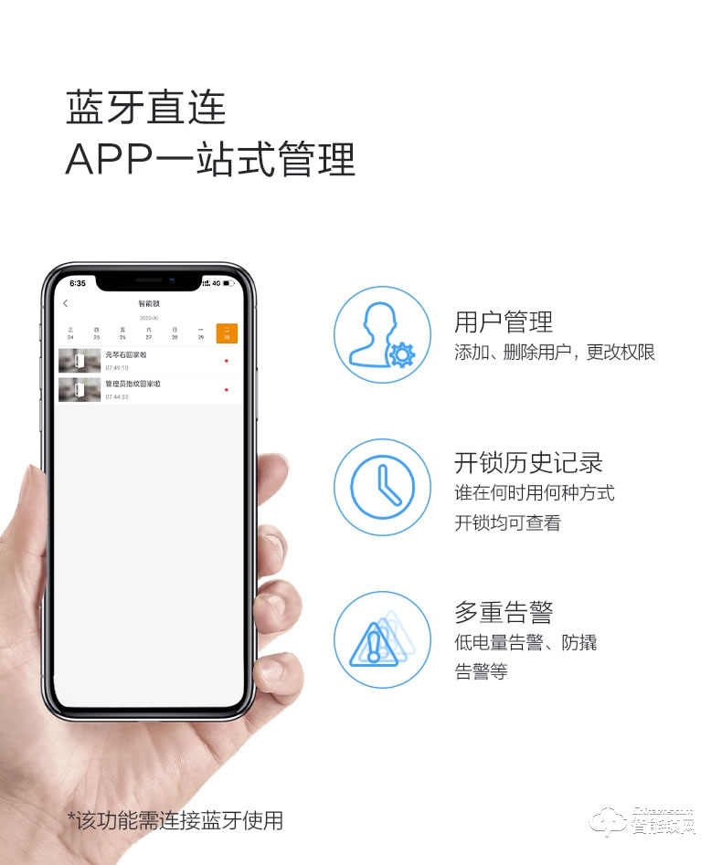 樂(lè)橙智能鎖 K6i人臉識(shí)別家用防盜門鎖