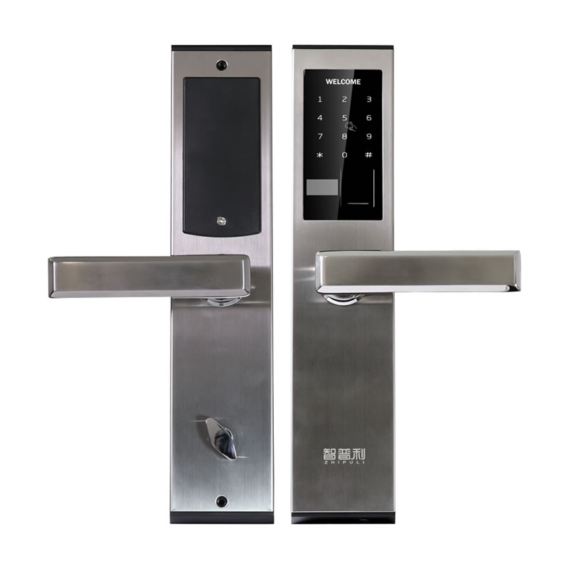 智普利智能鎖 Z5時尚直板指紋密碼智能鎖