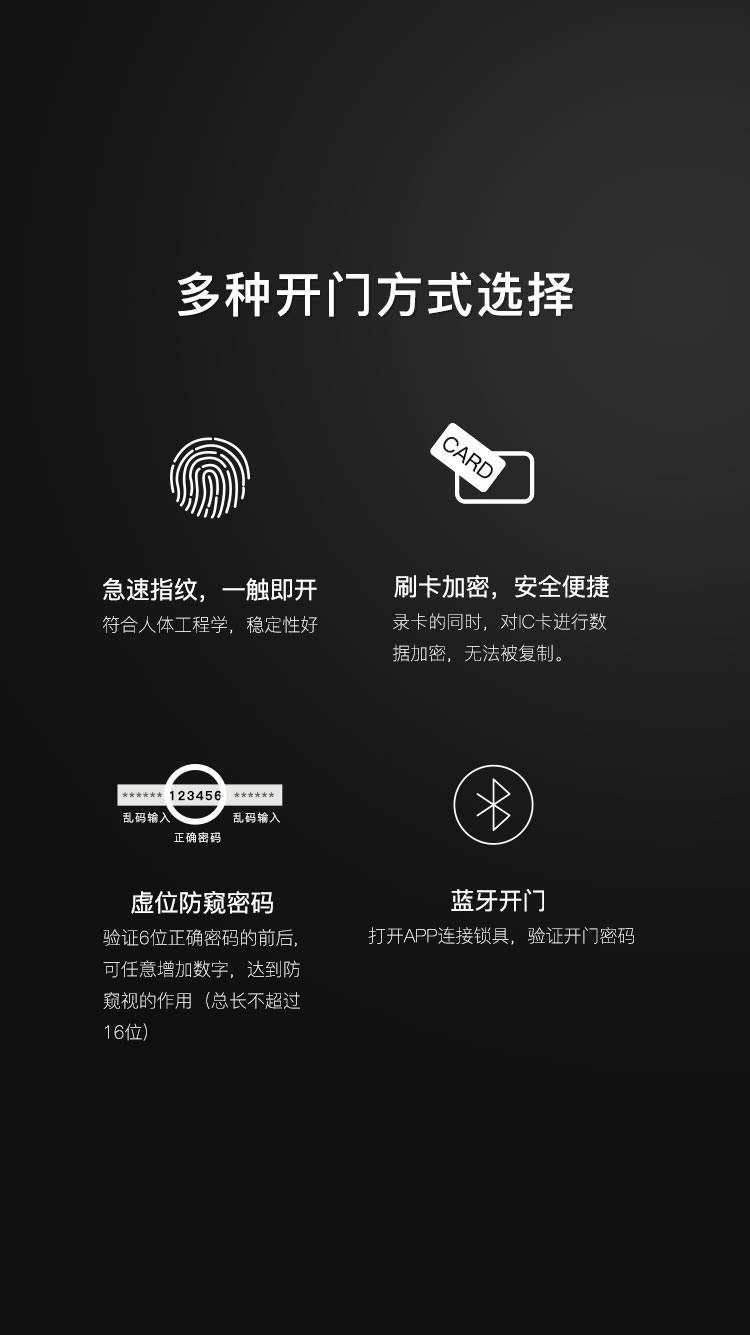 鴻利智能鎖 A31家用防盜門密碼智能門鎖