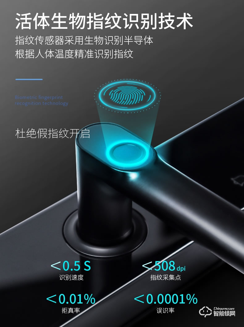 互威智能鎖 368家用防盜門(mén)入戶門(mén)智能鎖