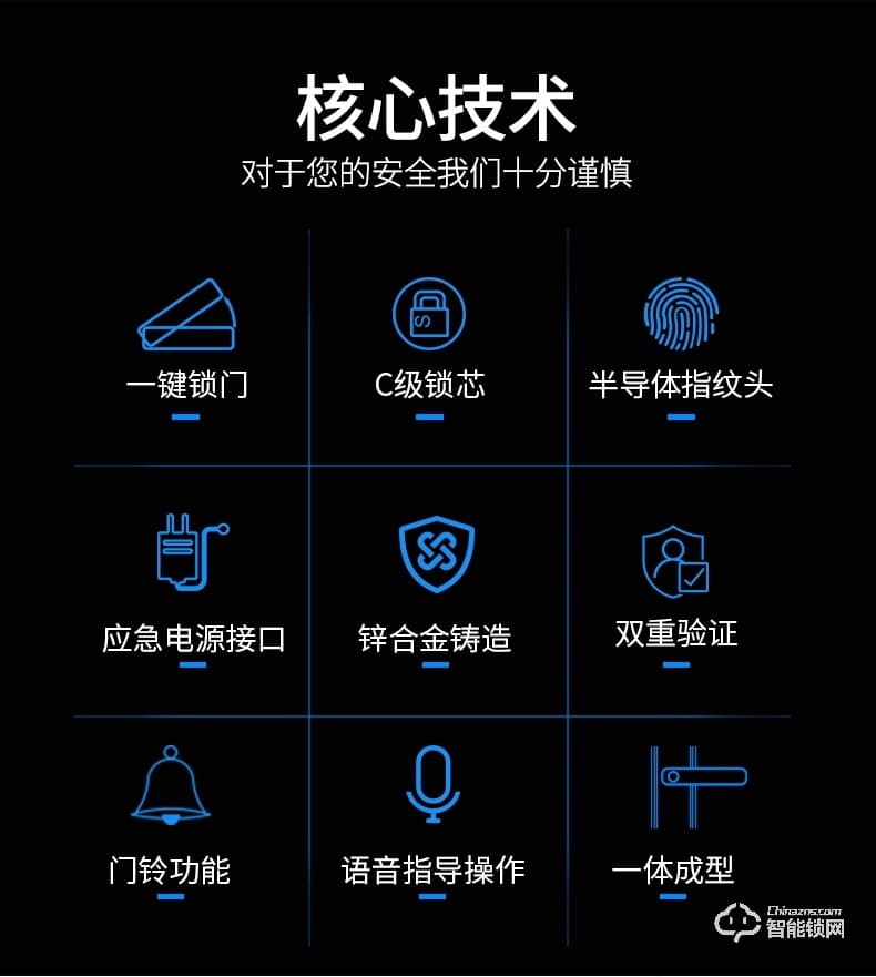 英菲迪爾智能鎖 Z6時(shí)尚直板密碼鎖智能門鎖