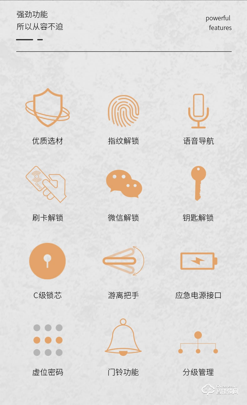 英菲迪爾智能鎖 Z8全自動直板密碼指紋鎖