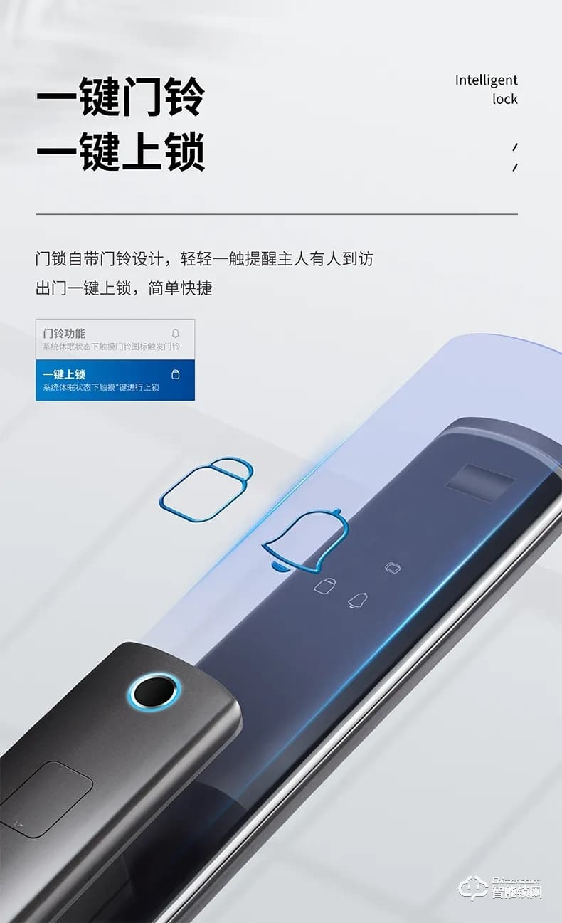 惠氏智能鎖 H6推拉式家用防盜門磁卡智能鎖