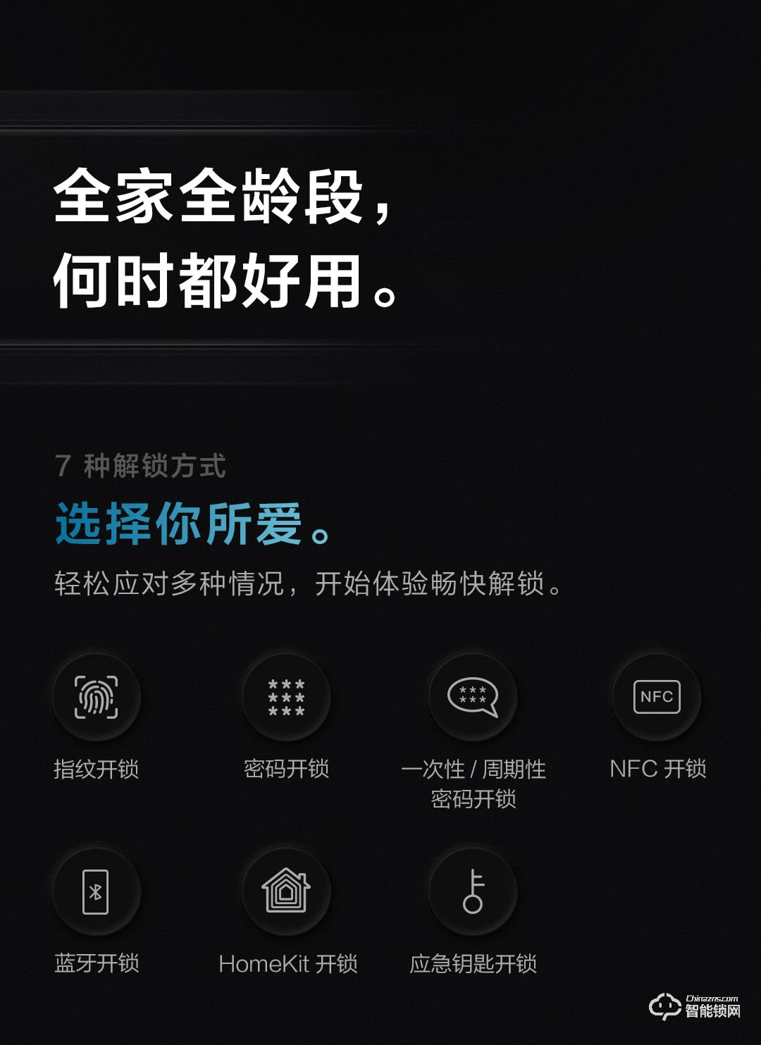 綠米智能鎖 D100全自動(dòng)智能推拉鎖