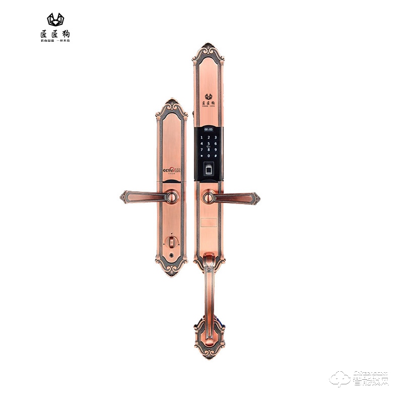 匠匠狗智能鎖 J8大拉手豪華別墅式智能鎖