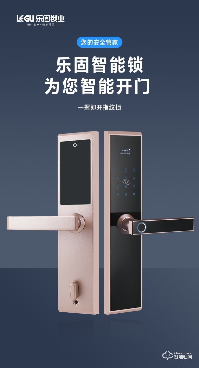 樂固智能鎖 Q11全自動木門電子鎖