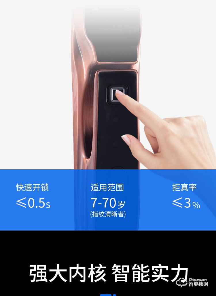 樂固智能鎖 P8全自動指紋密碼磁卡電子門鎖