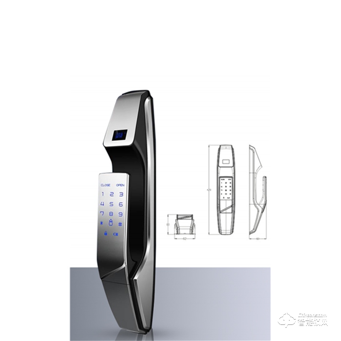 捷聯(lián)智能鎖 JK-A809家用智能防盜門指紋密碼鎖