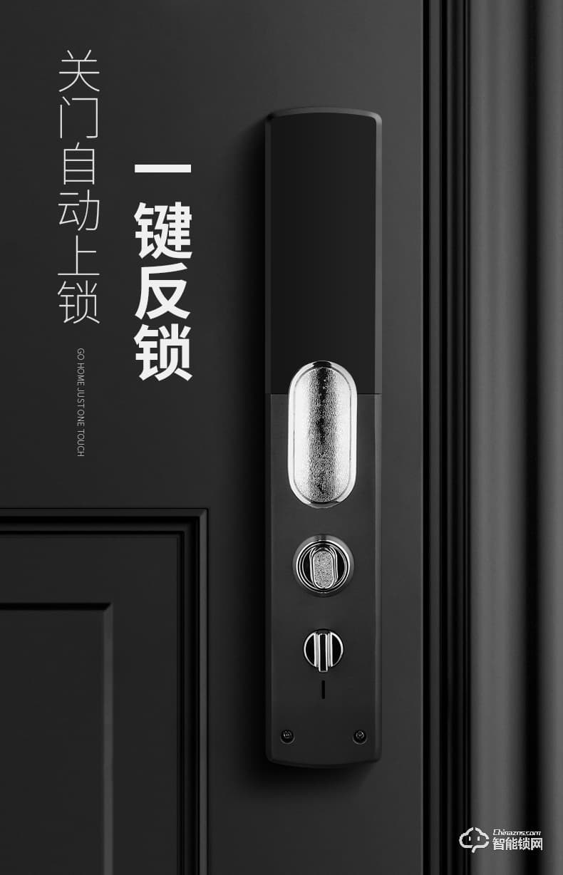 博克智能鎖 P16家用全自動電子門鎖