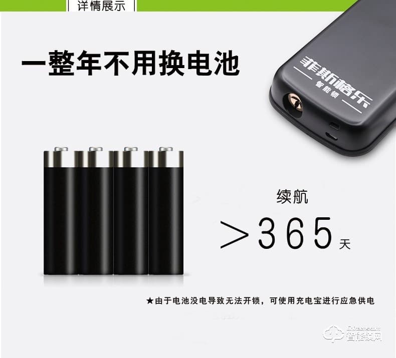 菲斯格樂智能鎖 6851家用防盜門智能門鎖