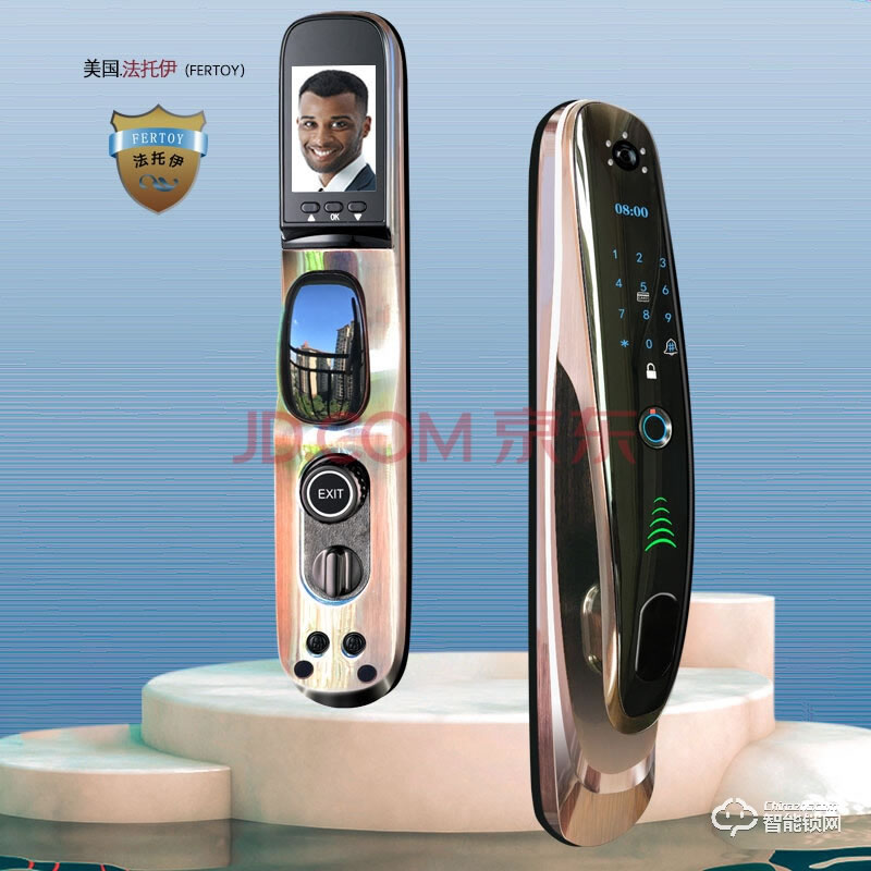 法托伊智能鎖 Y02可視防盜門(mén)智能鎖