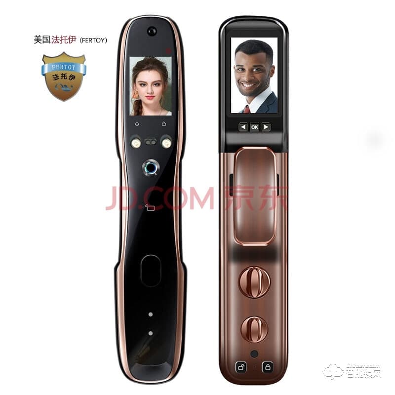 法托伊智能鎖 Y01人臉識別鎖指紋密碼鎖