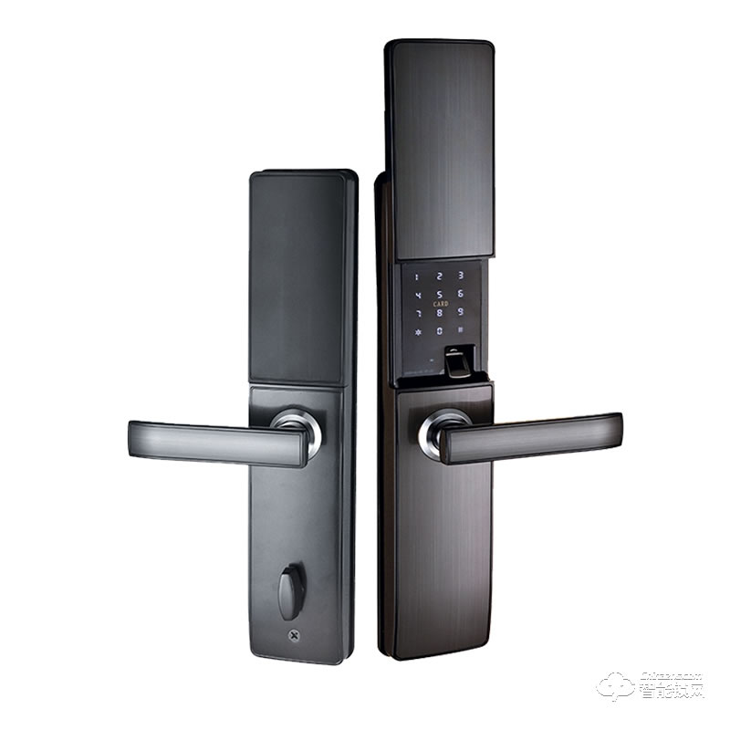 富瑞邦智能鎖 家用防盜門(mén)指紋密碼雙開(kāi)門(mén)鎖