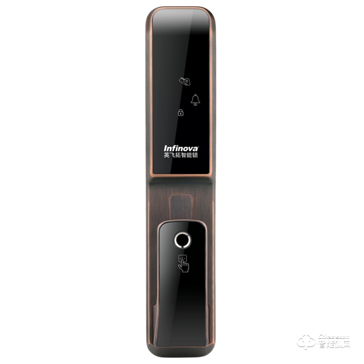 英飛拓智能鎖 A6指紋密碼全自動智能鎖