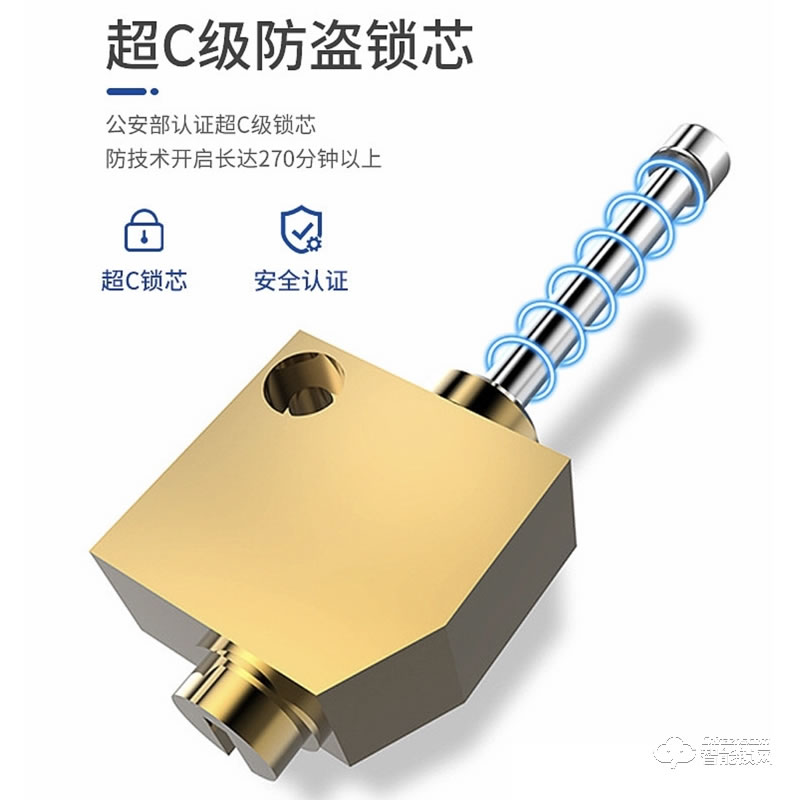 宏裕智能鎖 P12全自動電子鎖大門鎖