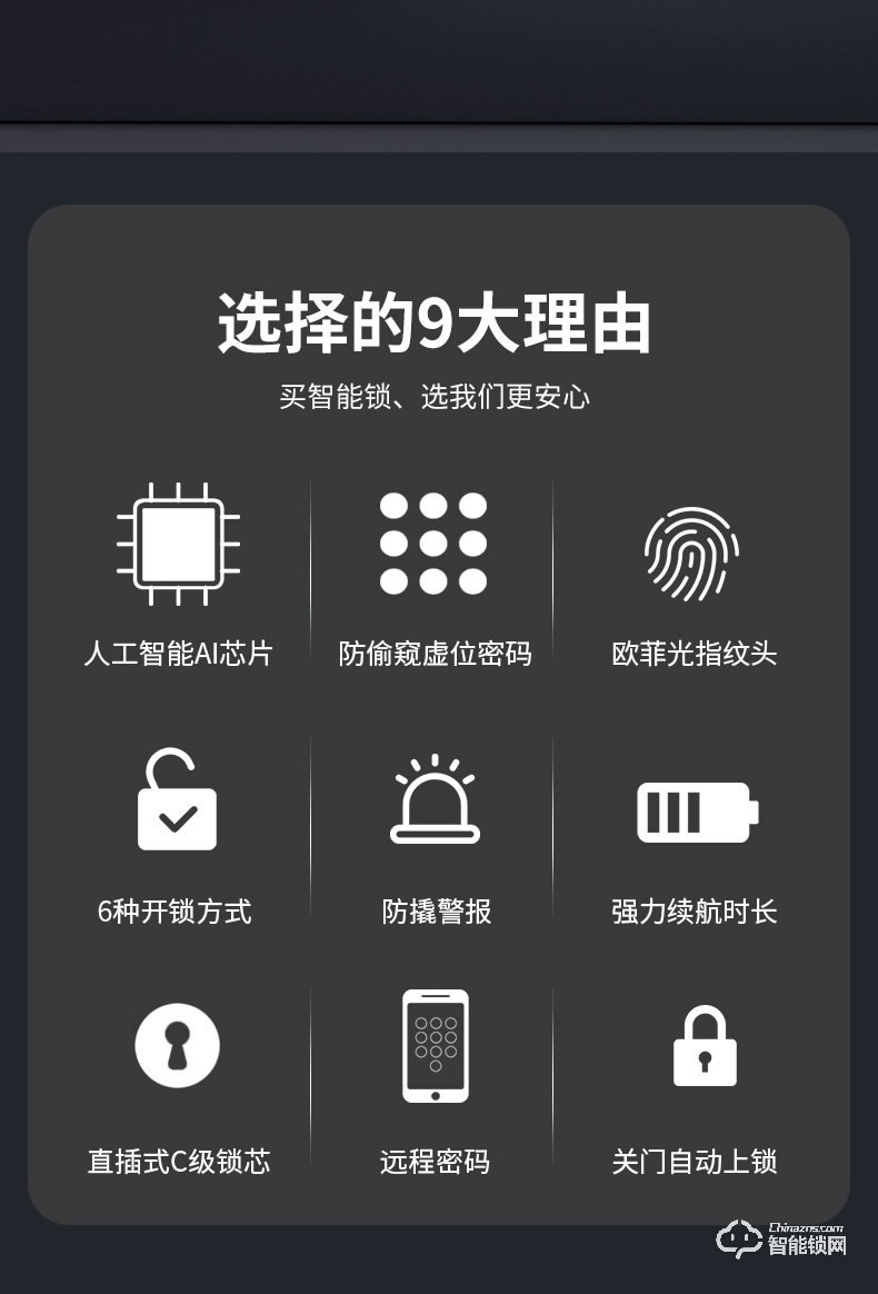 寶萊斯智能鎖 星空一號全自動人臉識別智能鎖