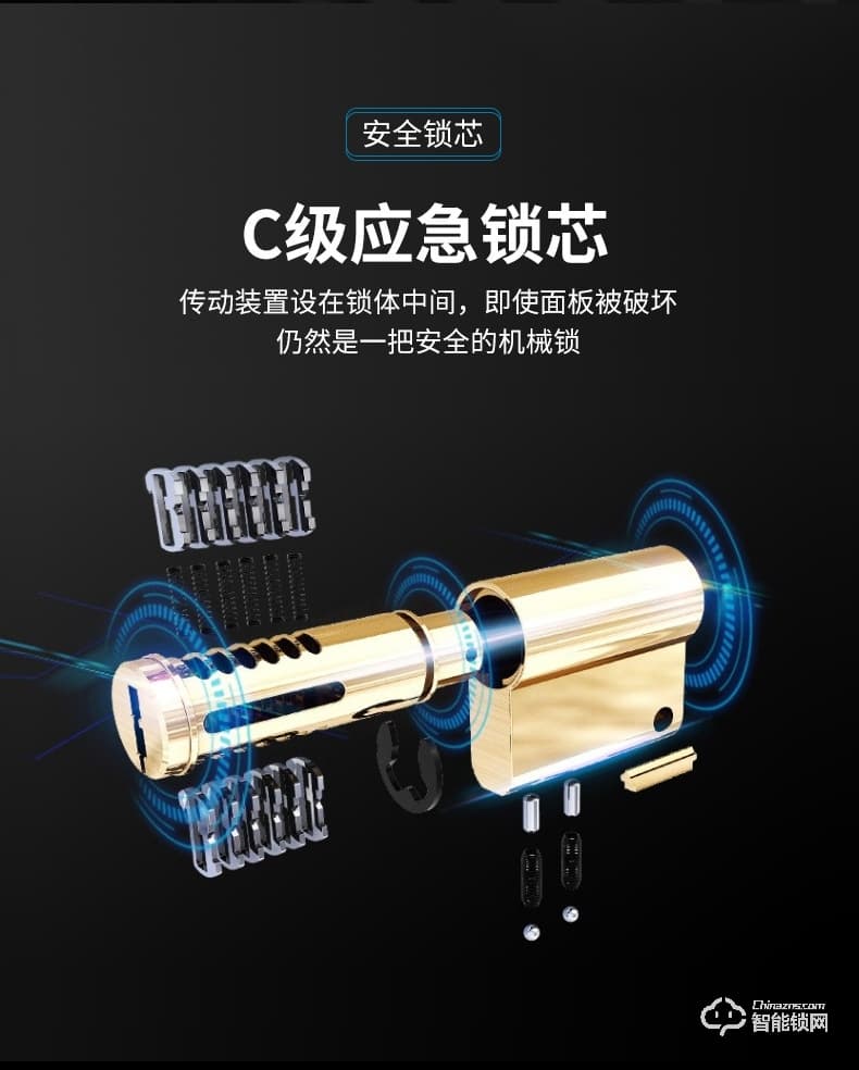 寶萊斯智能鎖 星空一號全自動人臉識別智能鎖