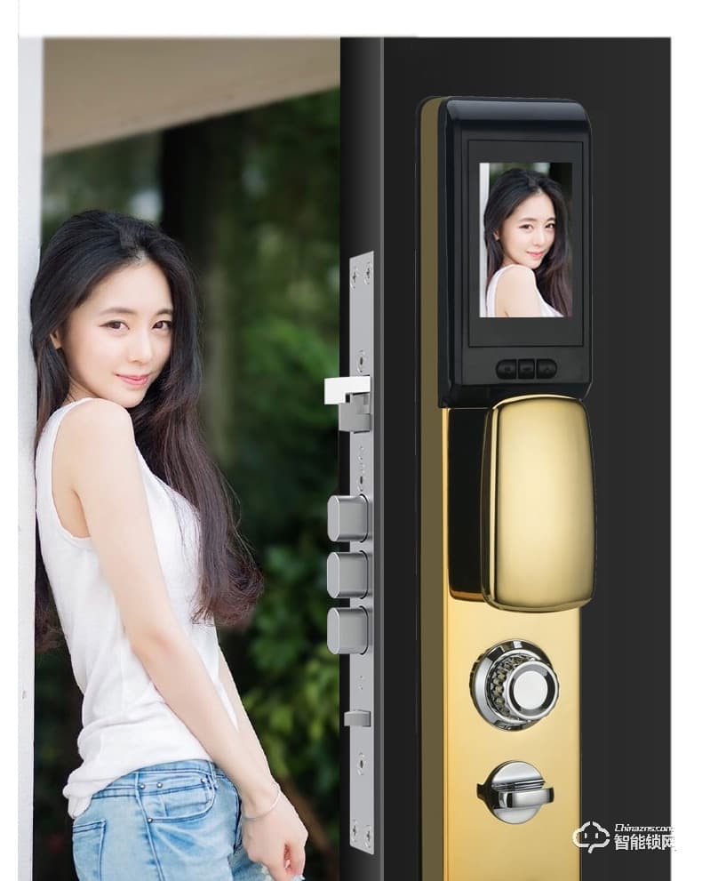 寶萊斯智能鎖 自由王子可視貓眼智能鎖