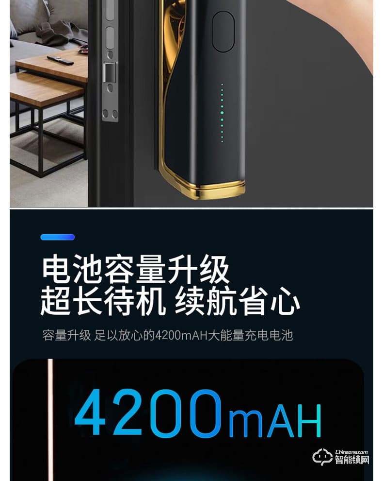 寶萊斯智能鎖 自由王子可視貓眼智能鎖