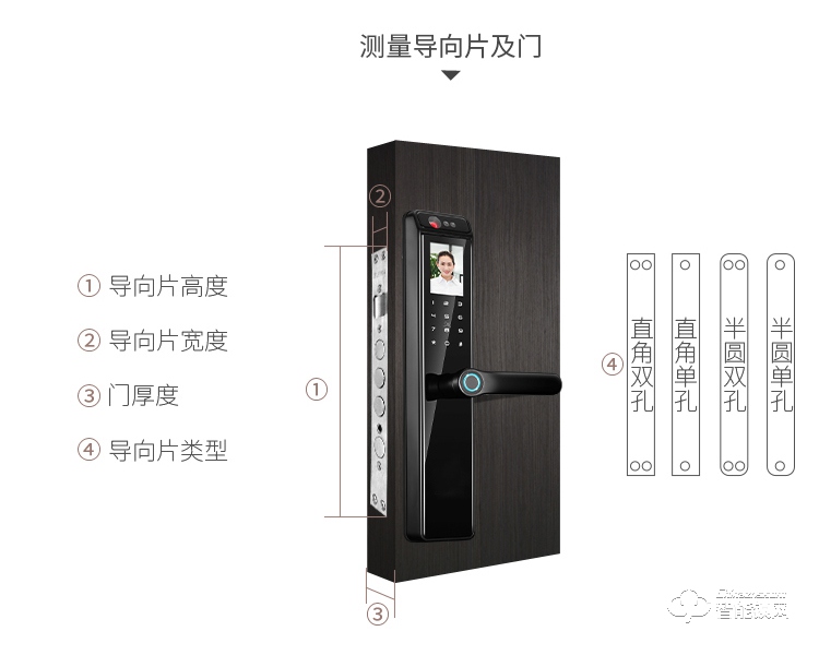 銀馳3D人臉識別智能鎖 三維立體面部識別