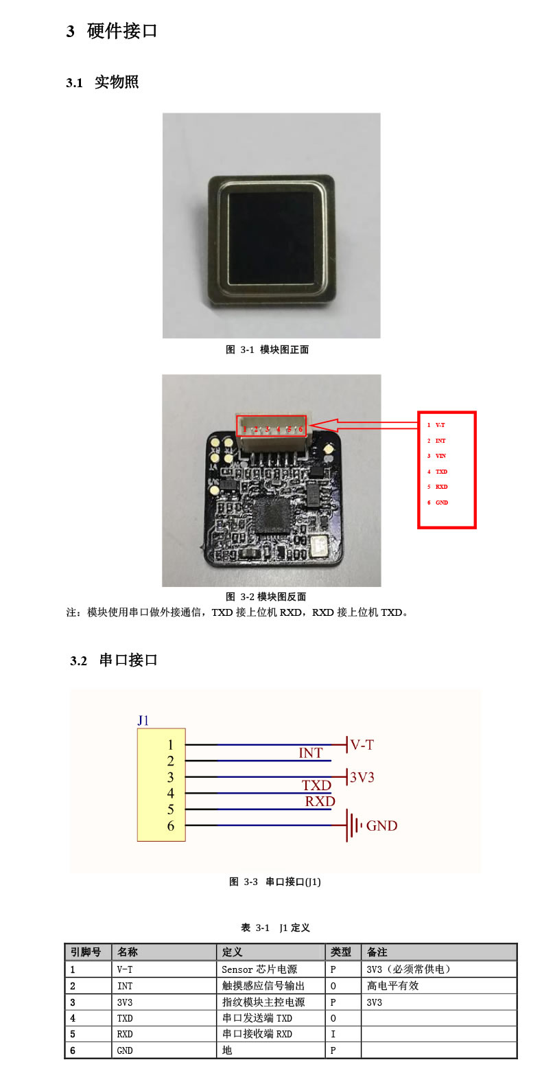 優庫 嵌入式指紋識別模塊DW530T